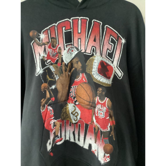 Jordan FlightFleece Hoodie Sz: Large Color: Black - Picture 2 of 12